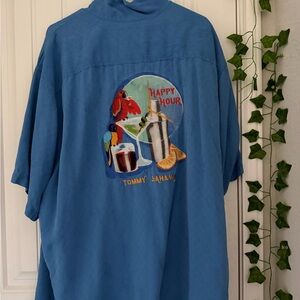 Tommy Bahama Blue Happy Hour Shirt